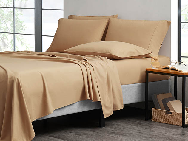 4-Piece Bamboo Comfort Luxury Sheet Set (Gold/Twin)