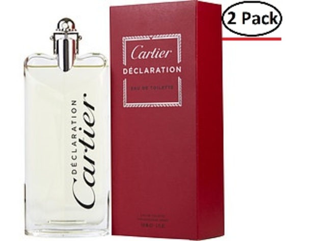 DECLARATION by Cartier EDT SPRAY 5 OZ for MEN ---(Package Of 2)