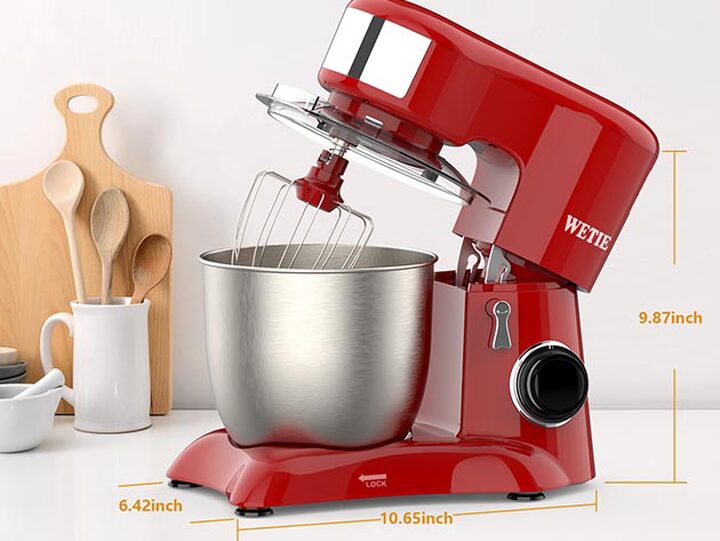 Wetie 10-Speed Electric Stand Mixer (Red) | StackSocial