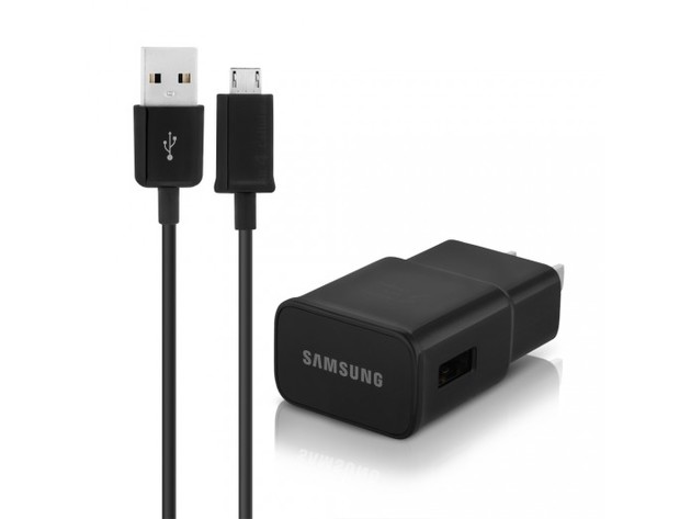 Samsung Fast Adaptive Charger with Micro USB Charging & Sync Cable ...