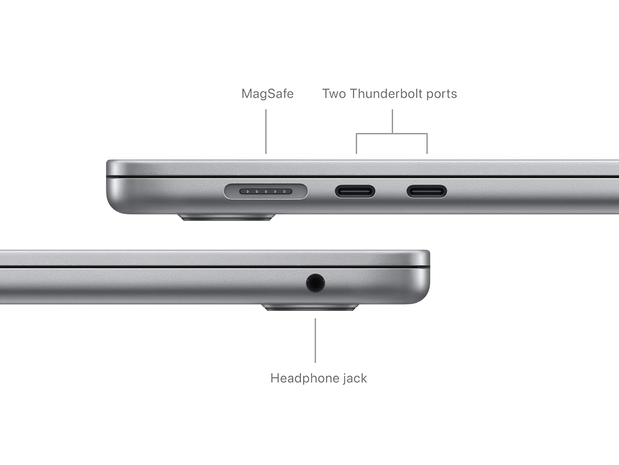 Apple MacBook Air (2024) 13" M3 8CPU 10GPU 8GB RAM 2TB SSD Gray (Refurbished)