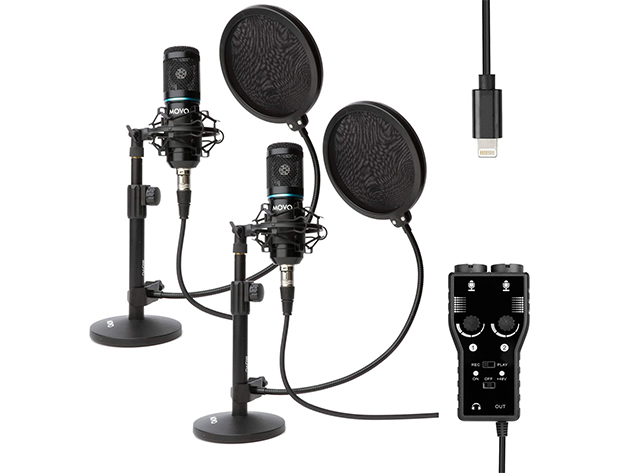 Movo Smartphone Podcast Recording Bundle