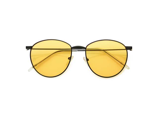 Benjamin Tran X GLVSS Sunglasses Black / Mandarin 