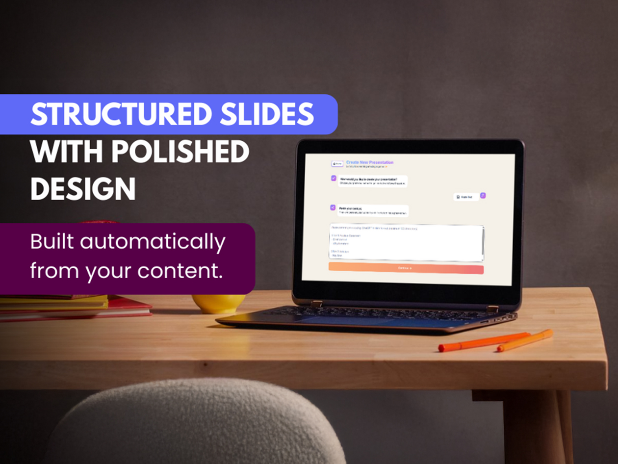 PowerPresent - AI Presentation Generator: Lifetime Subscription (80 Presentations)