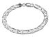 Sterling Silver Mens Anchor Chain Bracelet (9 Inches)