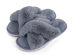 Comfy Toes Women's Slippers (Grey/Size 11)