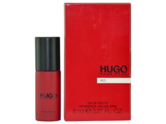 HUGO RED by Hugo Boss EDT SPRAY .27 OZ MINI for MEN ---(Package Of 4)