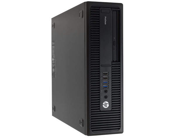 HP ProDesk 600 G2 Desktop Computer PC, 3.20 GHz Intel i5 Quad Core Gen 6, 16GB DDR4 RAM, 2TB SATA Hard Drive, Windows 10 Professional 64 bit, BRAND NEW 24” Screen (Renewed)