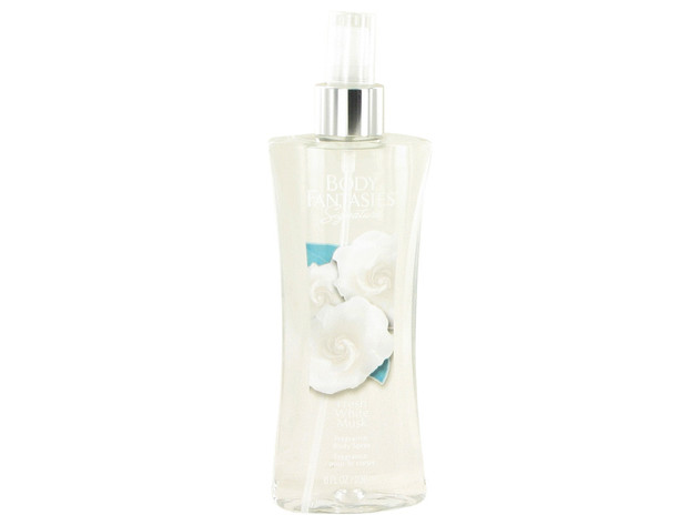 3 Pack Body Fantasies Signature Fresh White Musk by Parfums De Coeur Body Spray 8 oz for Women