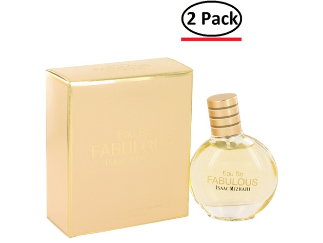 Eau So Fabulous by Isaac Mizrahi Eau De Toilette Spray 1 oz for Women (Package of 2)