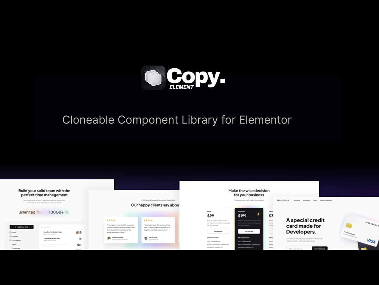CopyElement: Lifetime Plan Subscription