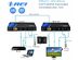 4K HDMI Extender Balun by OREI - HDBaseT UltraHD 4K @ 60Hz 4:4:4 Over Single CAT5e/6/7 Cable with HDR, CEC & IR Control, RS-232 - Up to 400 Ft - Loop Out - Power Over Cable - Audio Out (UHD-EXB400R-K)