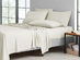 4-Piece Bamboo-Blend Comfort Luxury Sheet Set (Ivory/Twin)