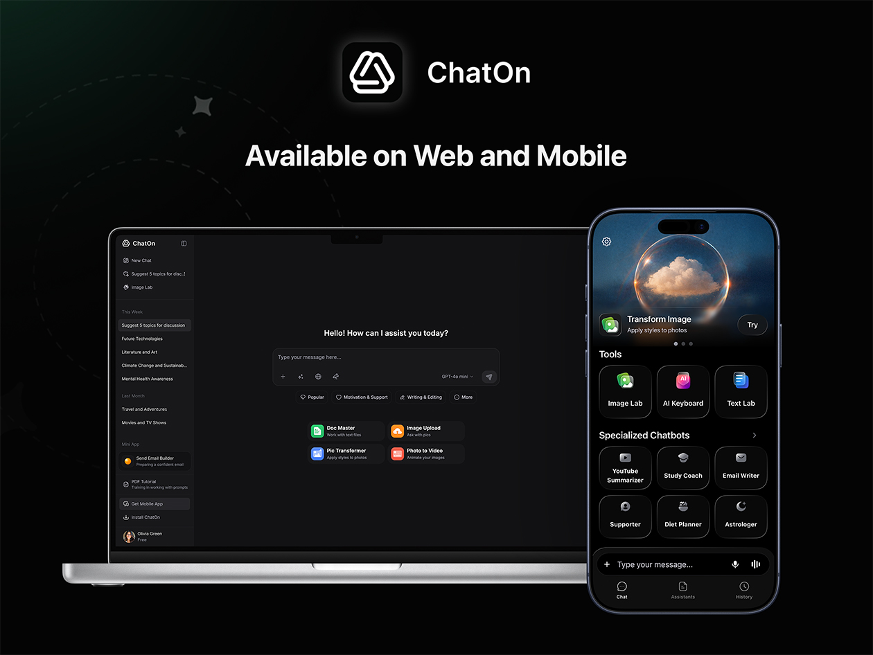 ChatOn AI Assistant Premium Plan (3 Year Subscription)