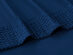 4-Piece Bamboo Blend Waffle Hem Sheet Set (Navy/Queen) 