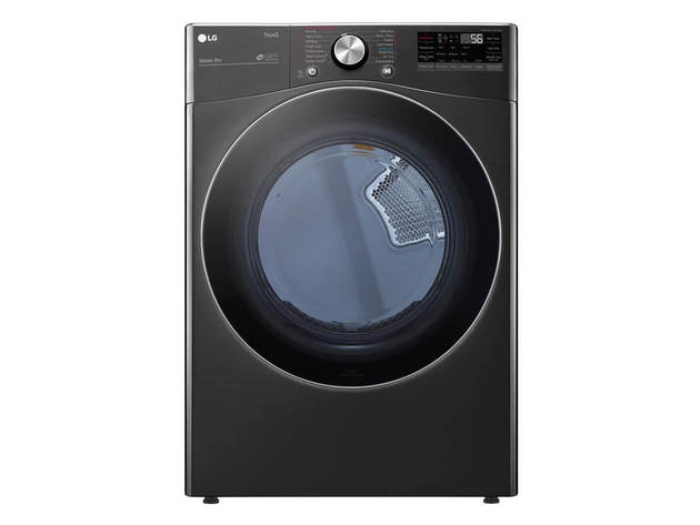 LG DLEX4200B 7.4 cu. ft. Ultra Large Capacity Smart wi-fi Enabled Front Load Dryer with TurboSteam and Built-In