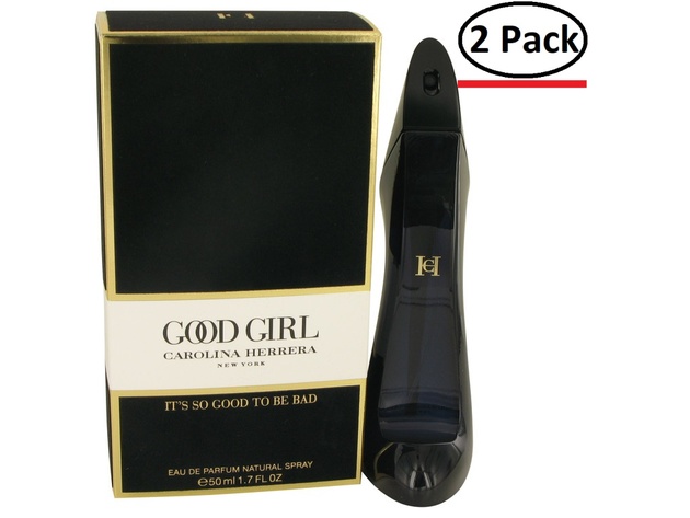 Good Girl by Carolina Herrera Eau De Parfum Spray 1.7 oz for Women (Package of 2)