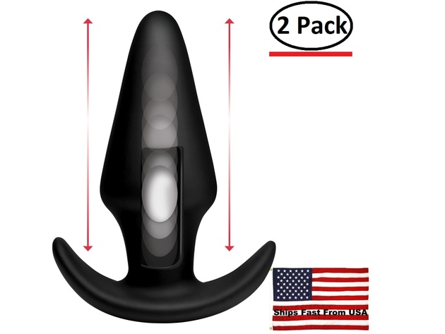 ( 2 Pack ) Thump It Large Silicone Butt Plug