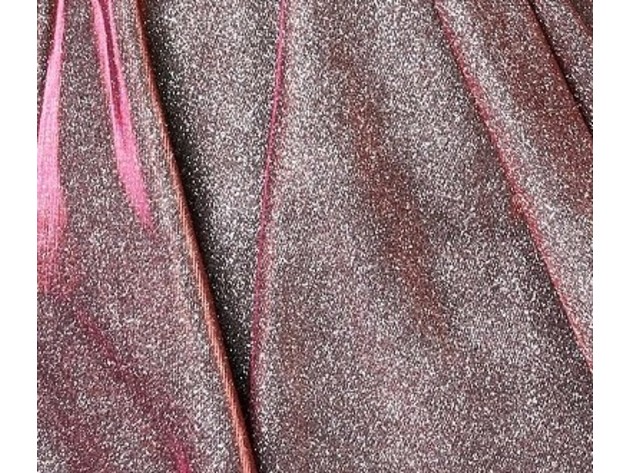 Sequin Hearts Juniors' Glitter Fit & Flare Dress Red Size 15