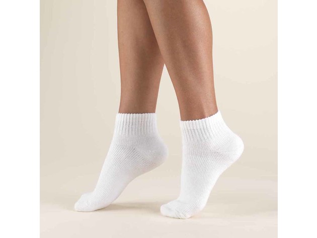 Men Low Cut Ankle Socks 9-11 Available in Black and White - Bulk Wholesale Packs - Black & White