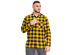 Levi's Men's Buffalo Plaid Flannel Shirt Yellow Size Large