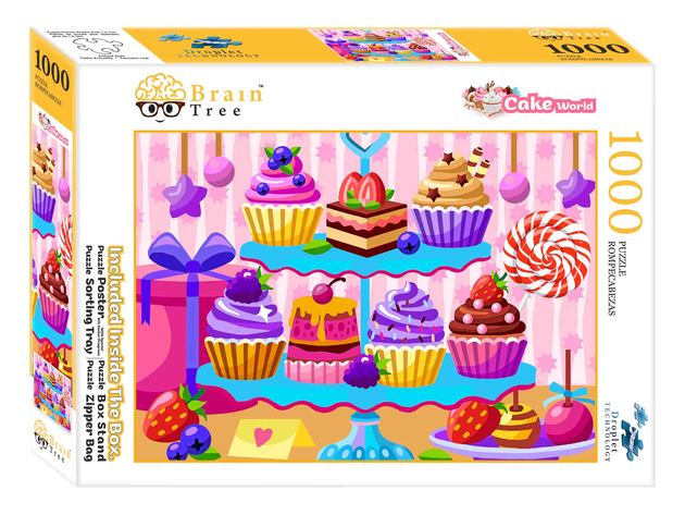 Cake World Jigsaw Puzzles 1000 Piece