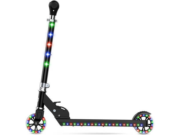 Jetson JETSONSCOOT Jupiter Kick Scooter With LED Lights Black