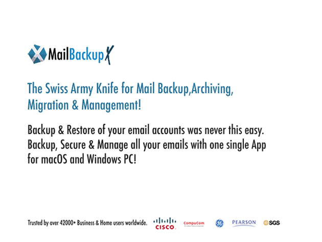 Mail Backup X Individual Edition: 1-Yr Subscription