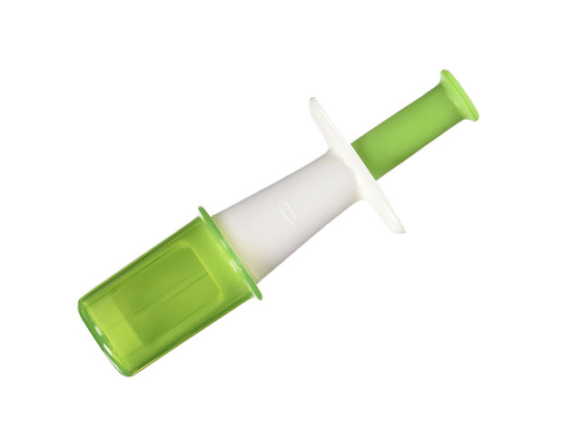 New OXO tot Grape Cutter, Green BPA FREE