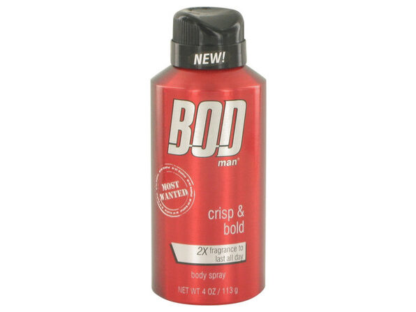 3 Pack Bod Man Most Wanted By Parfums De Coeur Fragrance Body Spray 4