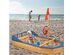 Costway Kids Pirate Boat Wood Sandbox w/ Bench Seat & Flag Pirate Sandboat for Bench
