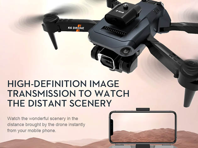 Ninja Dragon Blade K 4K Drone with 4-Way Anti-Collision & Optical Flow