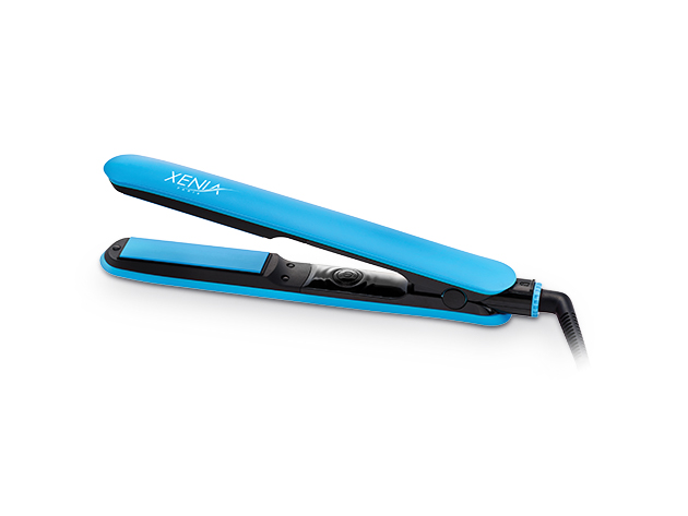 Fairytale Bliss 1 Inch Silicone Flat Iron // Blue 