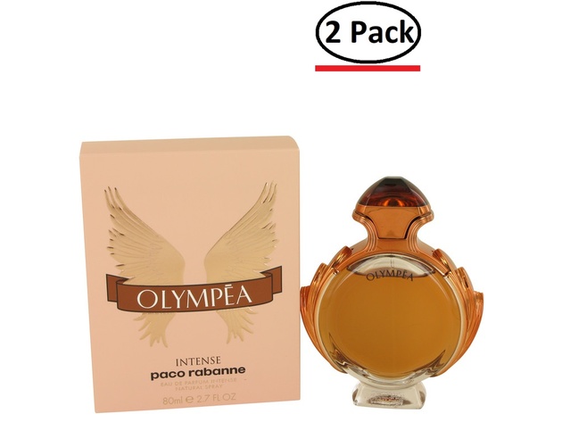 Olympea Intense by Paco Rabanne Eau De Parfum Spray 2.7 oz for Women (Package of 2)