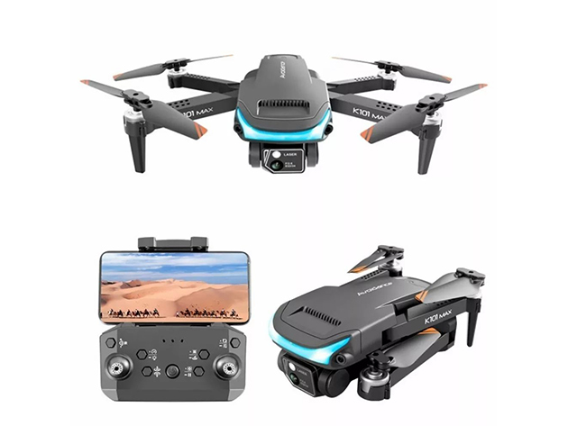Capture Beautiful Moments Up Above with This Compact Drone’s Built-In Sensor, 4K HD Camera, & More