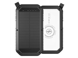 Sun Chaser Mini 10,000mAh Solar-Powered Wireless Phone Charger