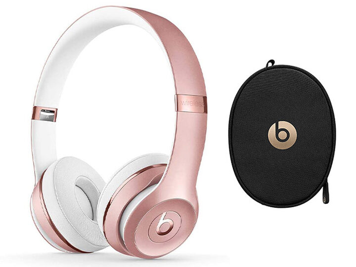 Beats Solo3 Wireless On-Ear Headphones (Rose Gold) | Popular