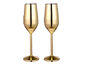 Champagne Flutes/Gold