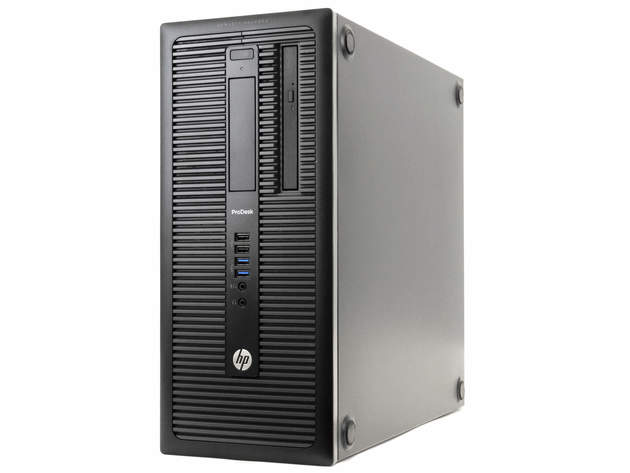 HP ProDesk 600G1 Tower Computer PC, 3.20 GHz Intel i5 Quad Core Gen 4, 16GB DDR3 RAM, 512GB SSD Hard Drive, Windows 10 Home 64bit (Renewed)