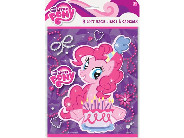 My Little Pony 'Pinkie Pie' Favor Bags (8ct)