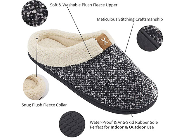 Toasty Trotters Unisex Slippers (Oreo)