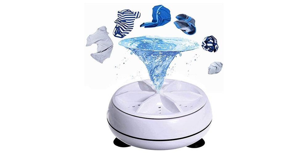 Mini Ultrasonic Turbine Washing Machine