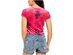 Free People Women's Bright Eyes Velvet T-Shirt Fuschia Size Extra Large