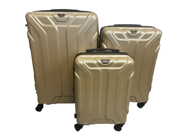 Vittorio Transmover 3-Piece Luggage Set (Gold)