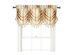 JCPenney Home Regan Rod-Pocket Tuck Valance, Dimensions: 20 Inches Width x 54 Inches Length, Gold Dust Multi