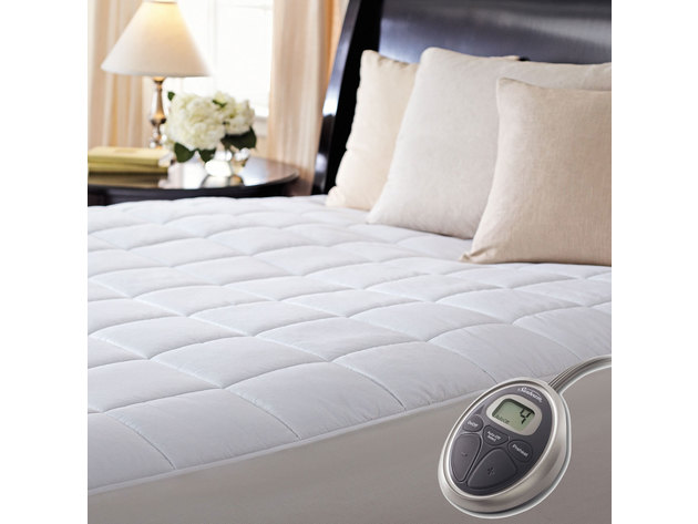 Sunbeam Full Sized Mattress Pad with Wi-Fi and Heated Body Pillow