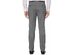 Perry Ellis Men's Portfolio Slim Fit Heathered Check Dress Pants Castlerock Gray Size 34X34