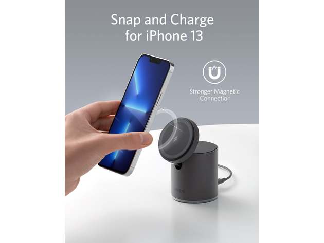 Anker 623 Magnetic Wireless Charger (MagGo) Interstellar Gray