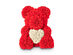 Rose Petal Teddy Bear (Red Bear/Champagne Heart)