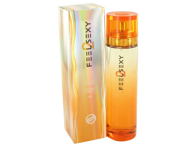 90210 Feel Sexy 2 Eau De Toilette Spray 3.4 oz For Men 100% authentic perfect as a gift or just everyday use